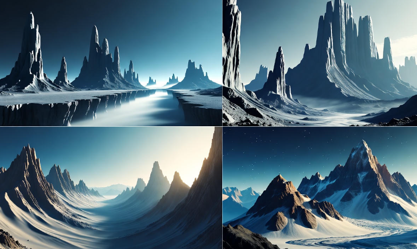 The Most Extreme Landscapes on Other Planets