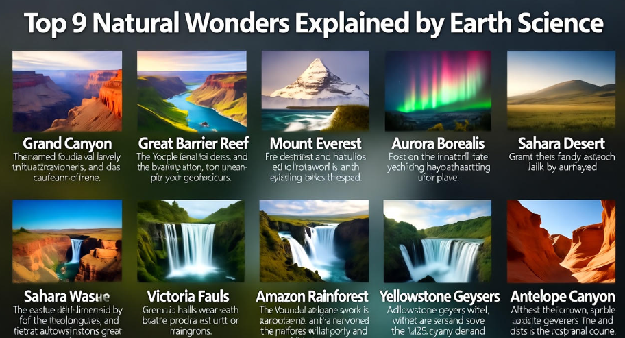 Top 9 Natural Wonders Explained by Earth Science