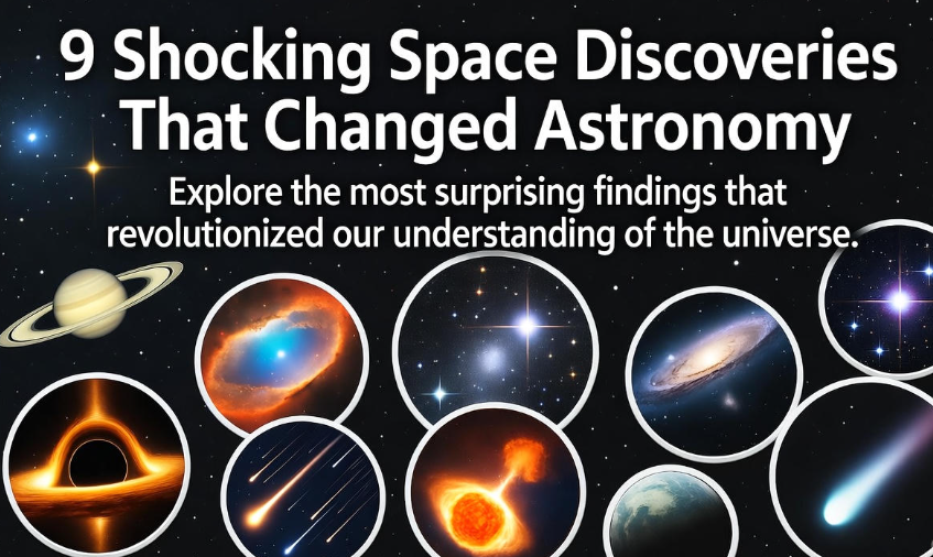9 Shocking Space Discoveries That Changed Astronomy 🌌