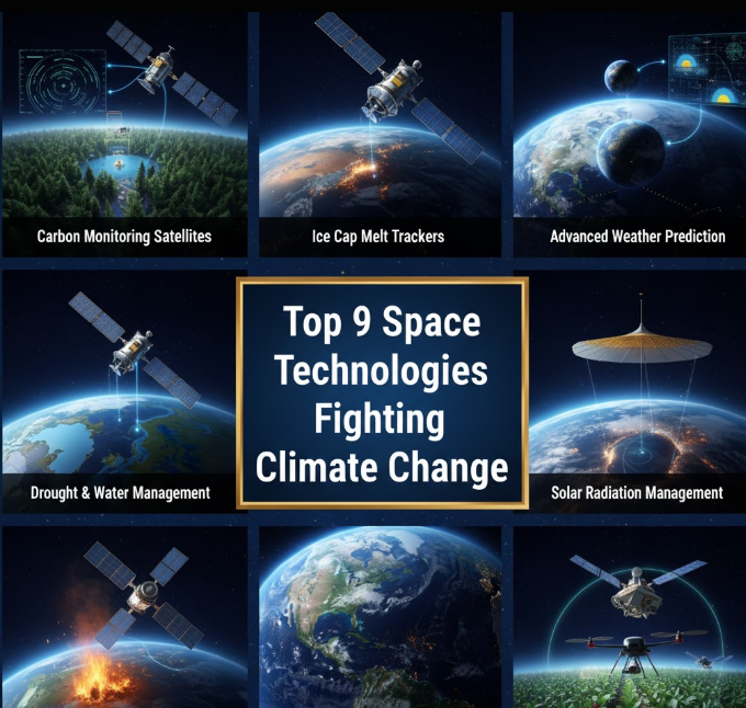 Top 9 Space Technologies Fighting Climate Change